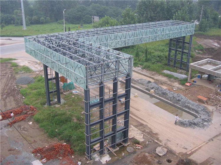 嵊州收费站网架